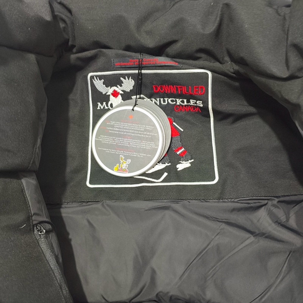 Moose Knuckles Black Extreme Cold Weather Down Jacket - Picture 11 of 15